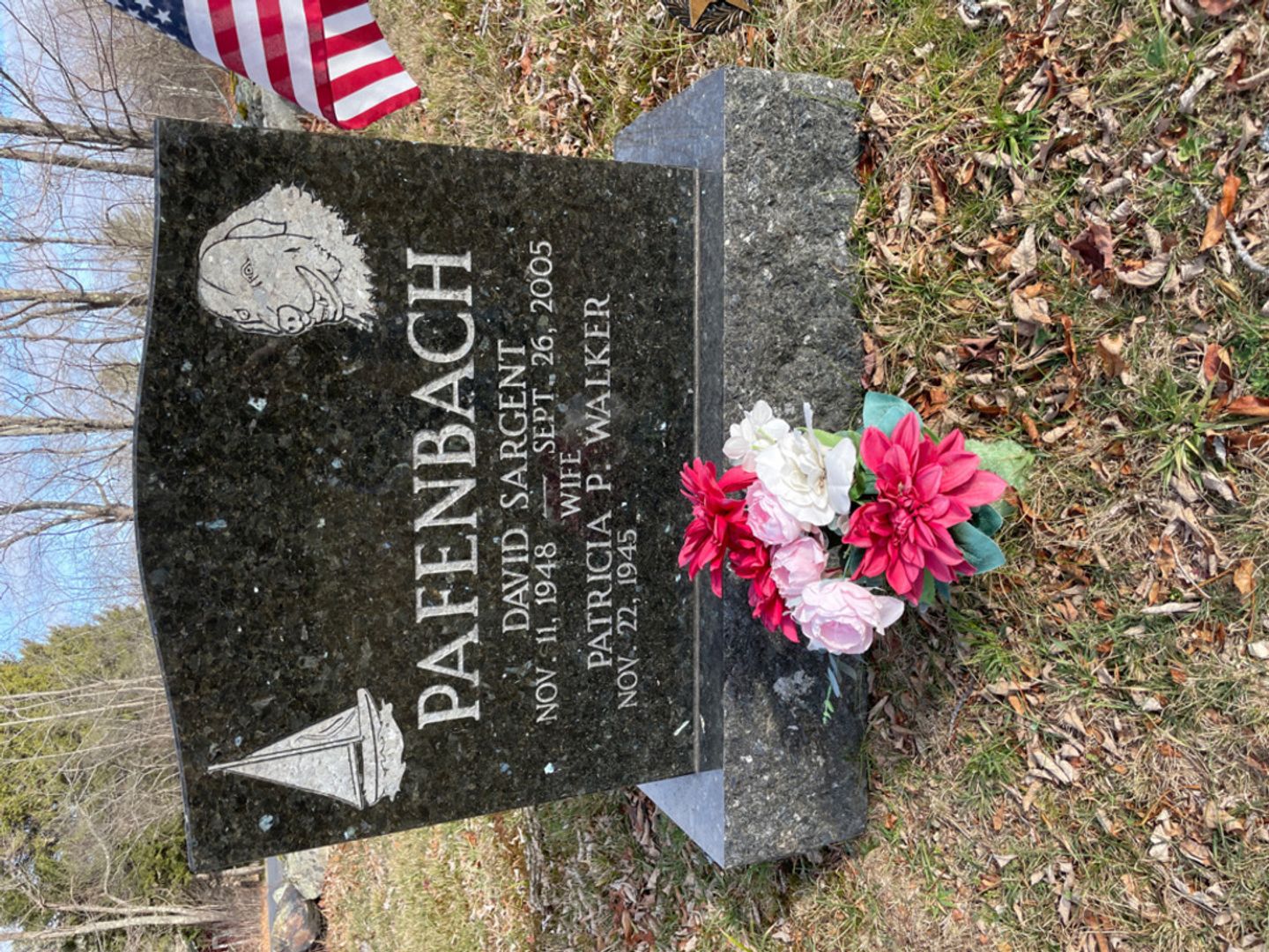 David Sargent Pafenbach's grave. Photo 1