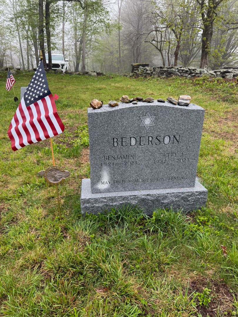 Betty Eva Bederson's grave